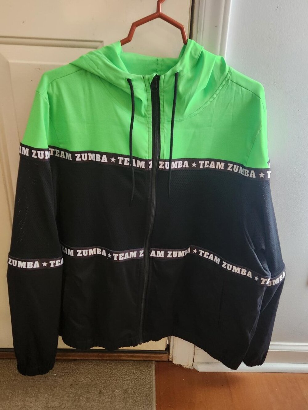 'TEAM ZUMBA®' hooded jacket